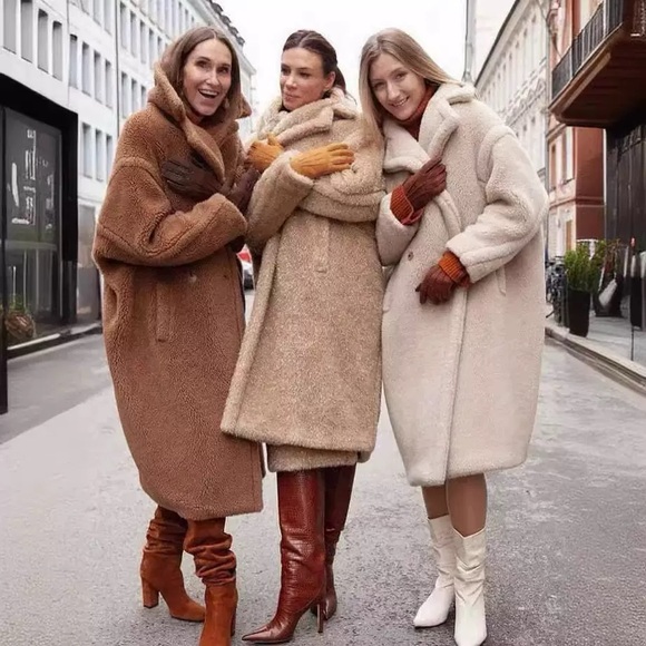 🧸100% Wool Teddy Coat - Picture 5 of 5